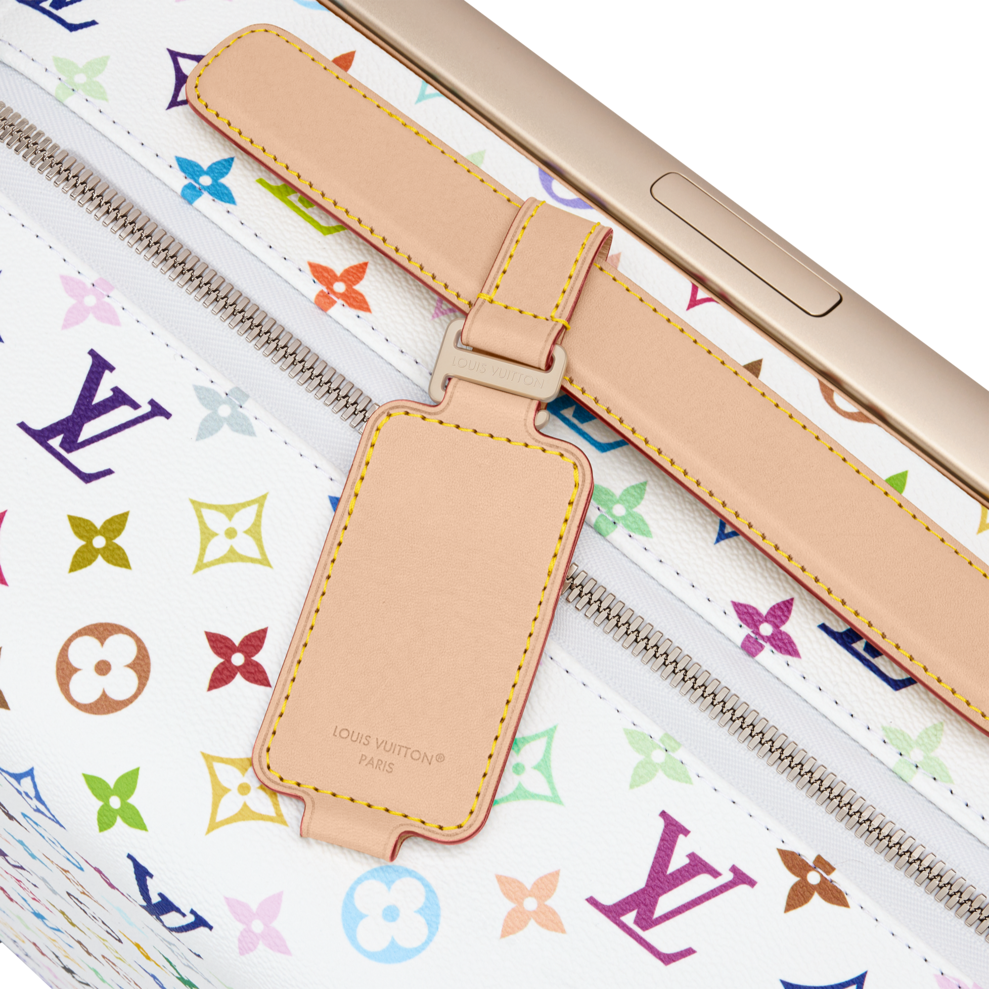 ほぼ未使用/美品】Louis Vuitton レザーケース&モノグラム柄ダイス